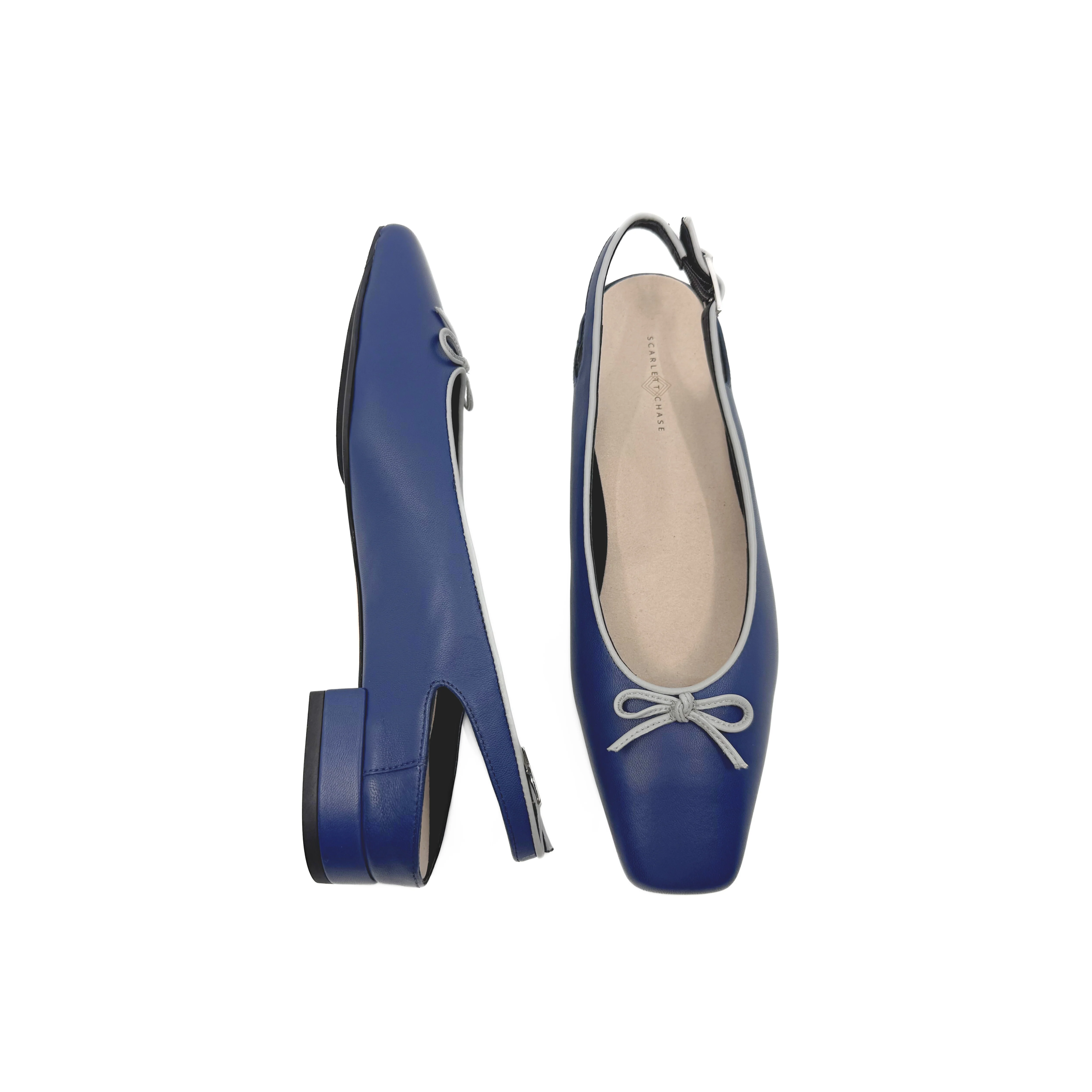 BEATRICE BALLET | DARK BLUE / GREY - Image 3