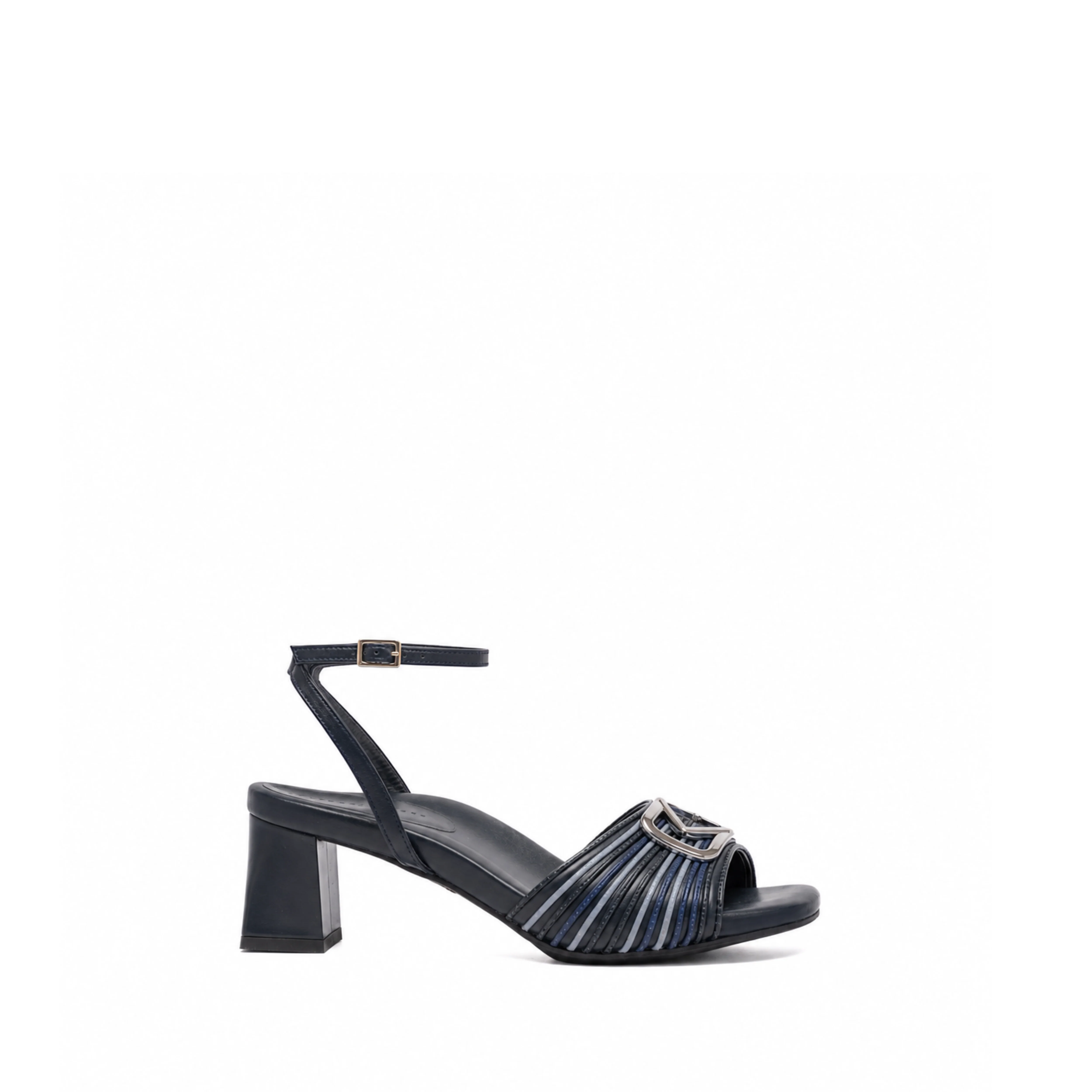 CECILIA SANDAL | NAVY NAPA
