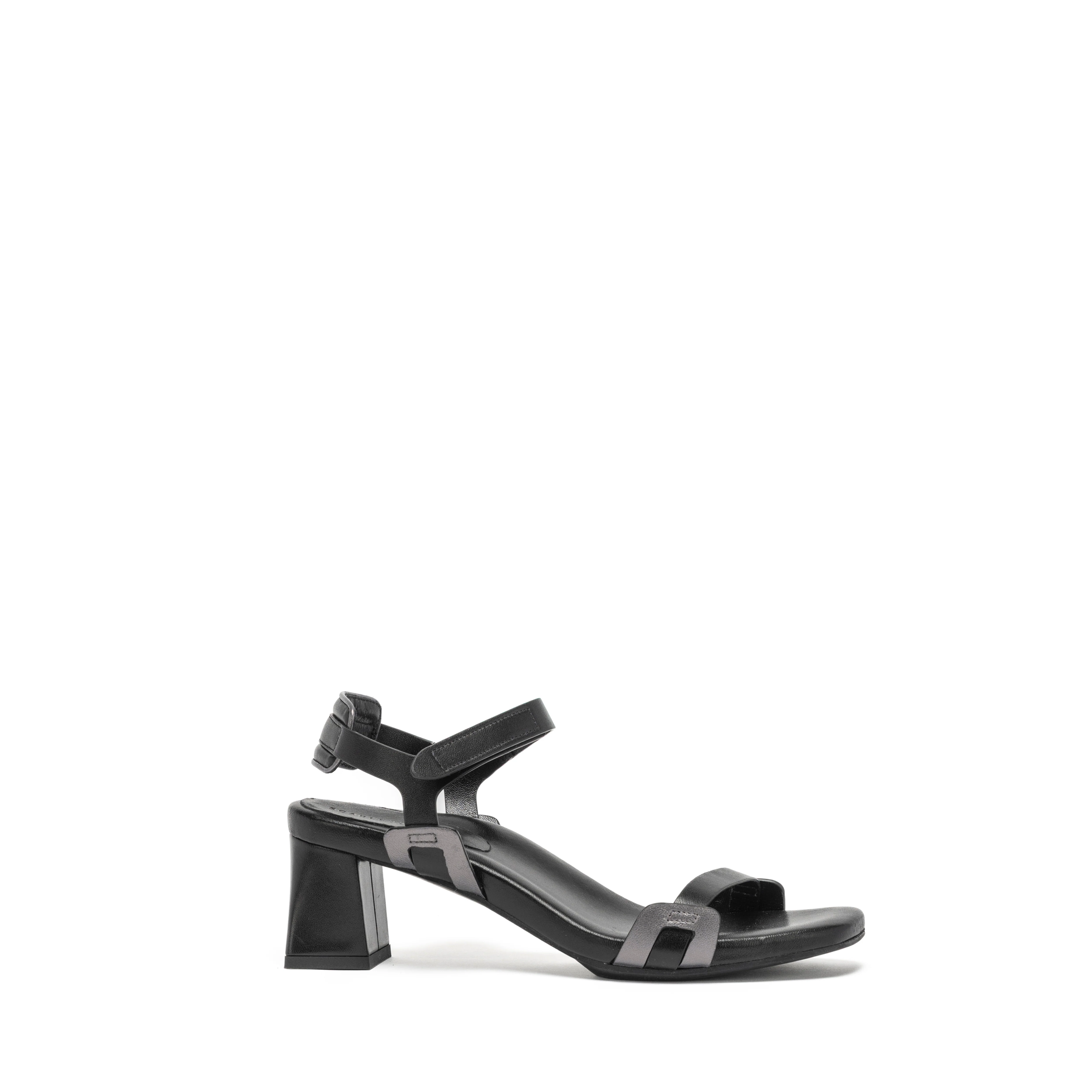CHARLOTTE SANDAL | BLACK NAPA