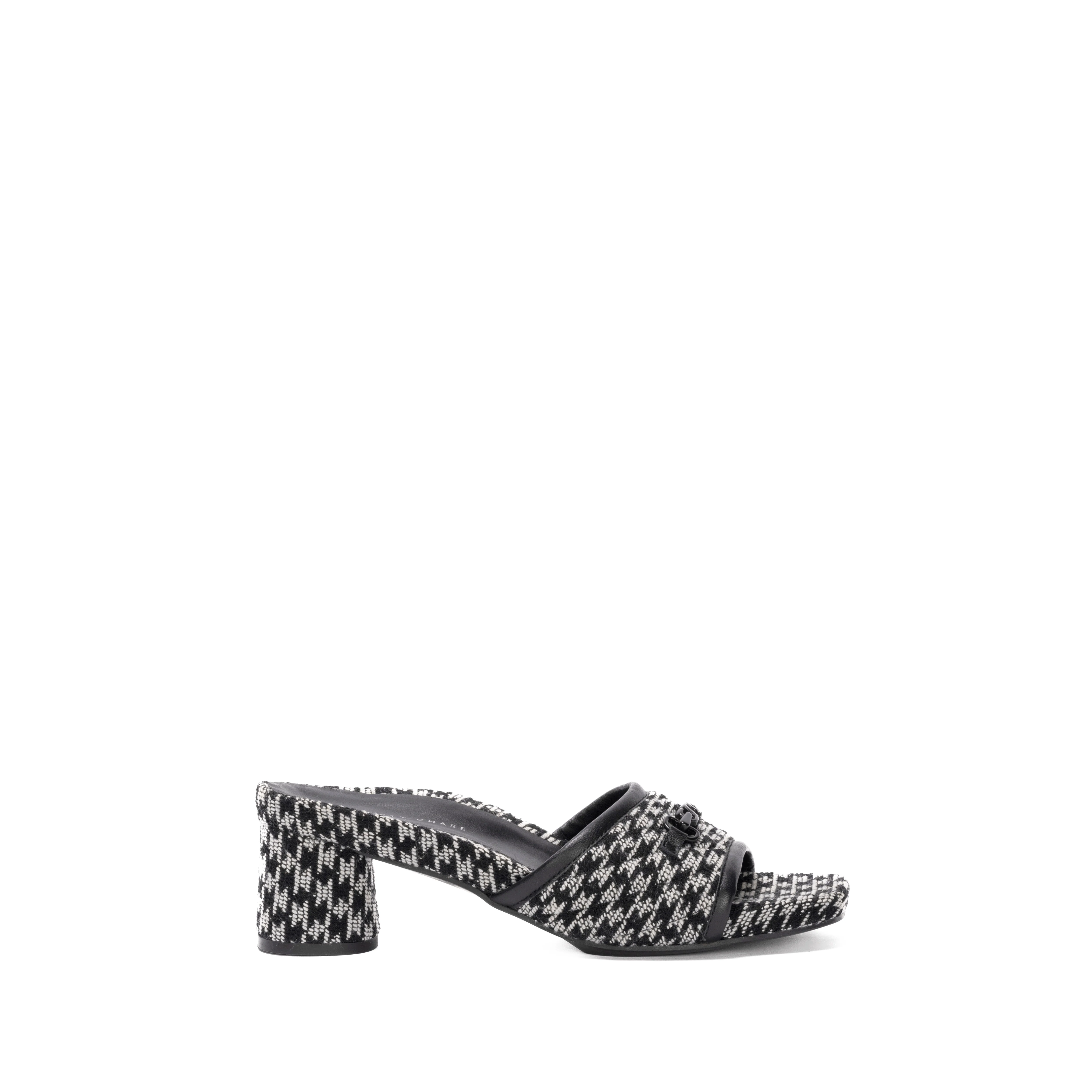 CHLOE 45 SANDAL | HOUNDSTOOTH