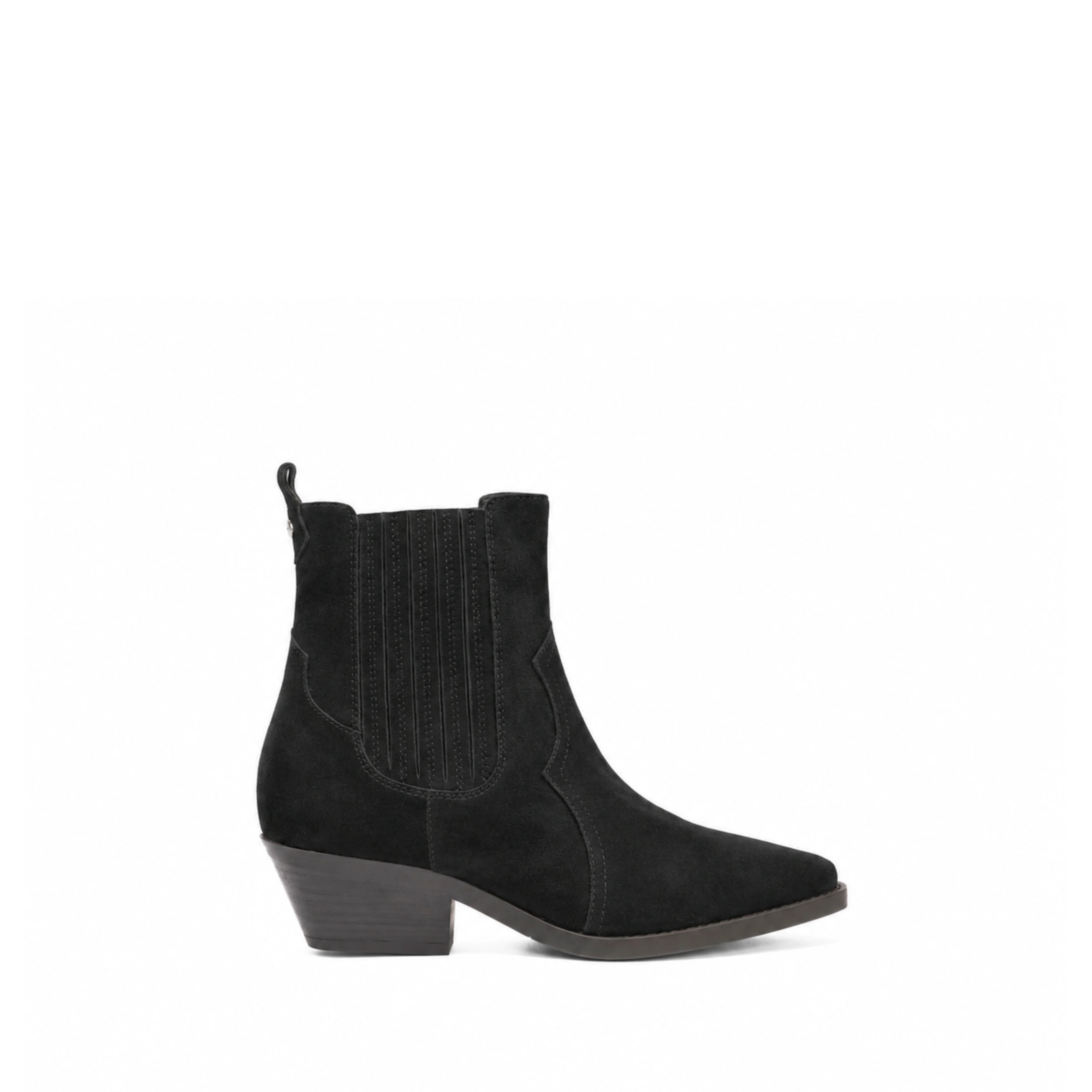 FRIDA COWBOY | BLACK SUEDE