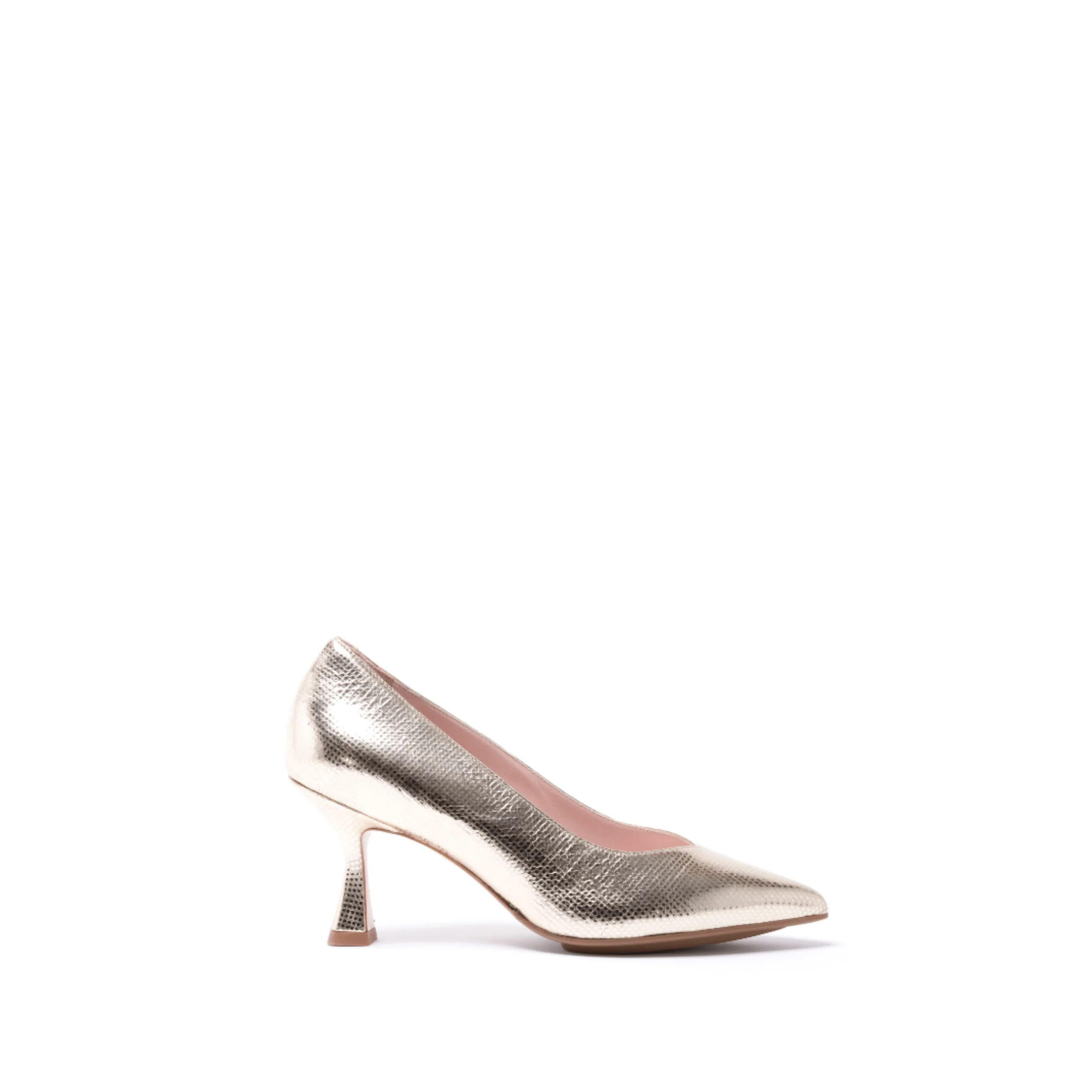 SOIREE 75 PUMP | GOLD LAME