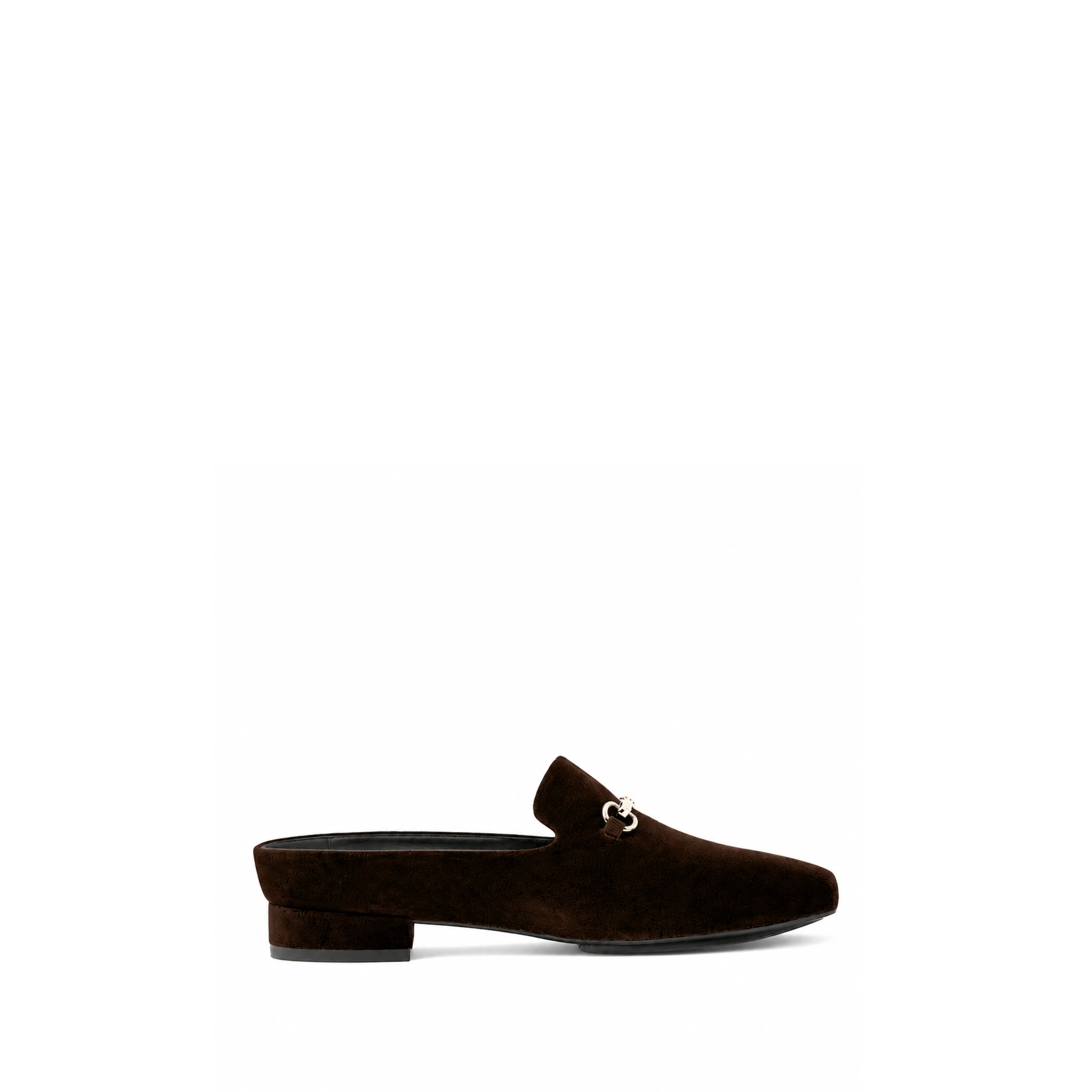 WESTON MULE | CHOCOLATE VELVET