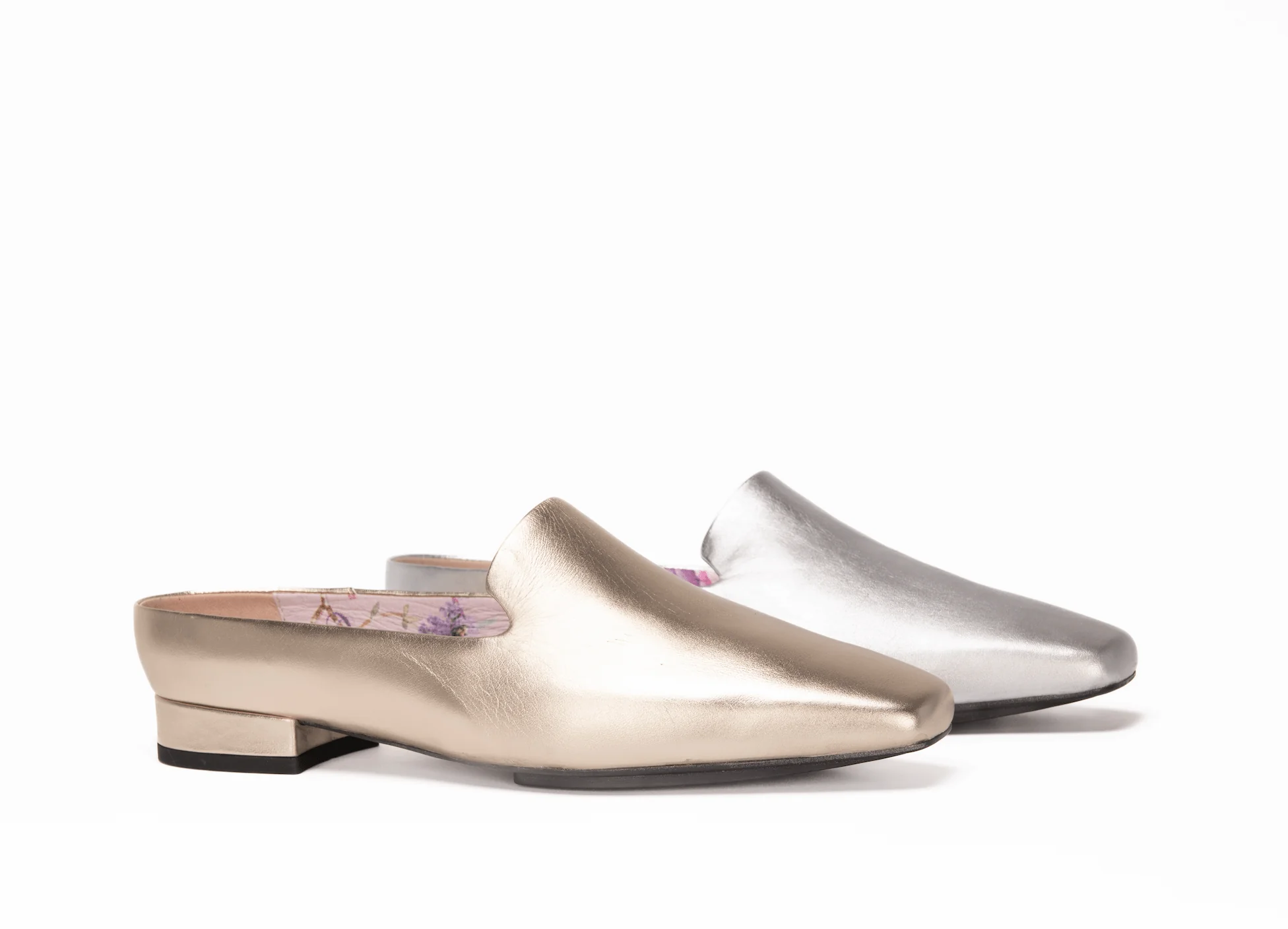 WESTON MULE | GOLD LAME - Image 2