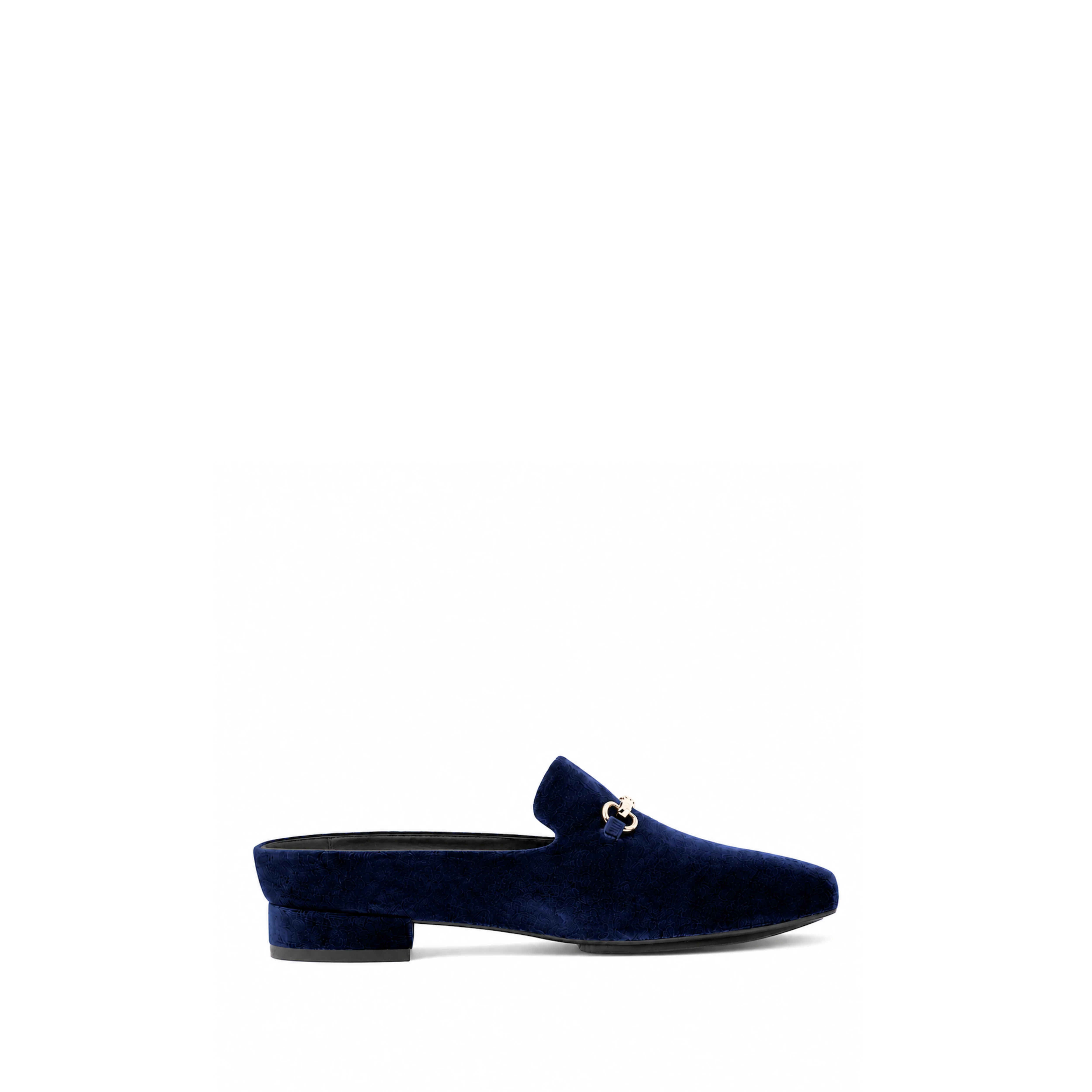 WESTON MULE | NAVY VELVET